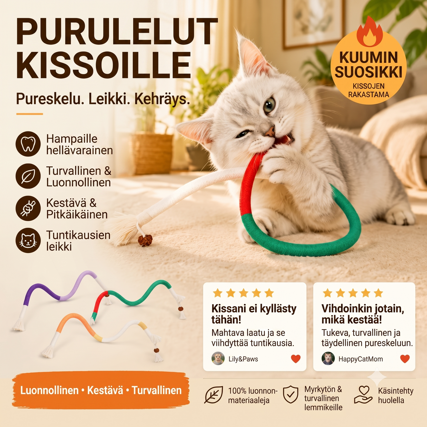 Kissan puruleikkikalu