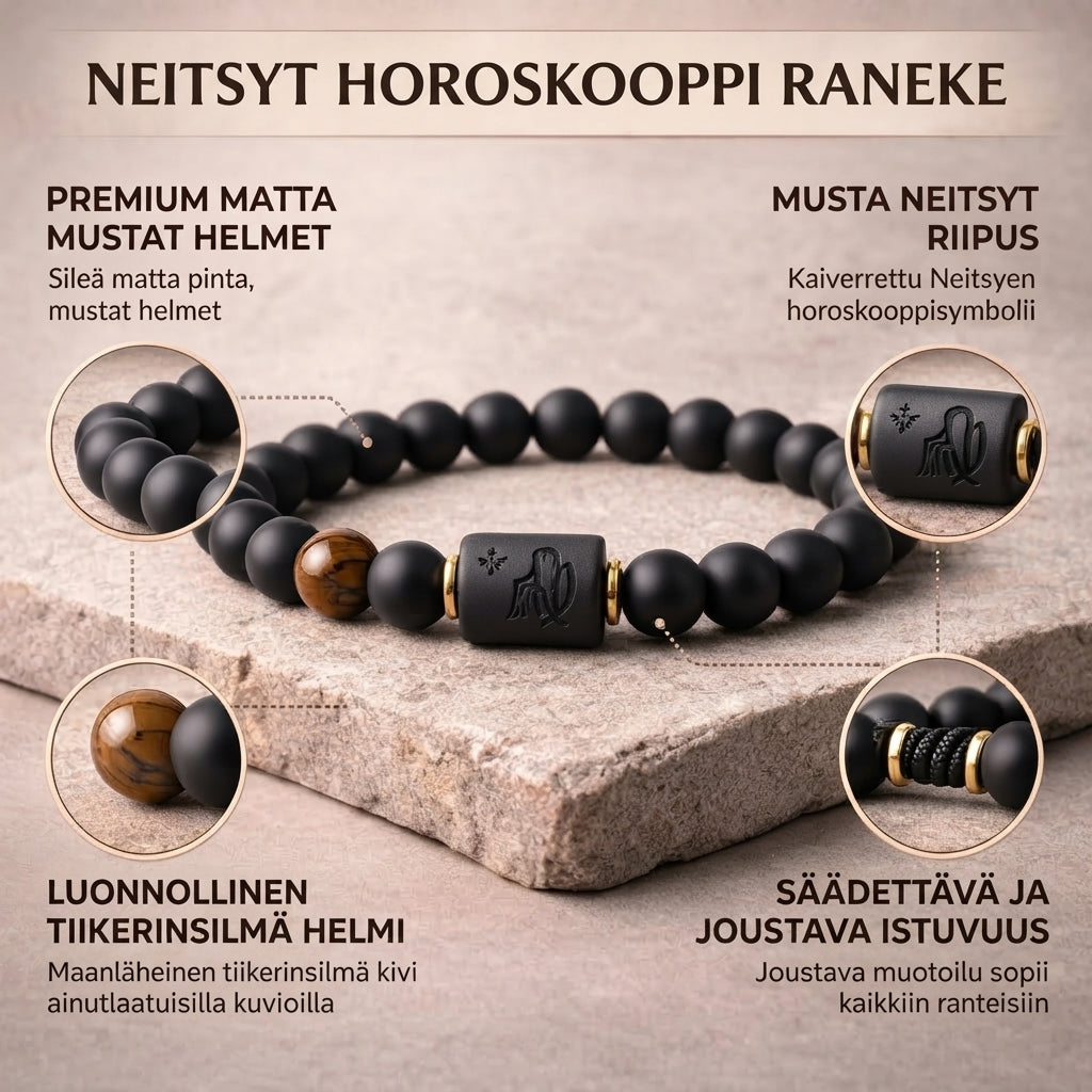 Helmirannekoru horoskooppimerkillä