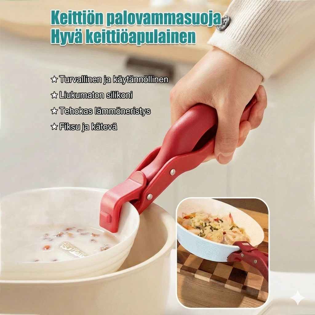 Monitoiminen palamista estävä kulhonpidike