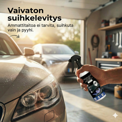 Ammattimainen auton ajovalojen kunnostussarja