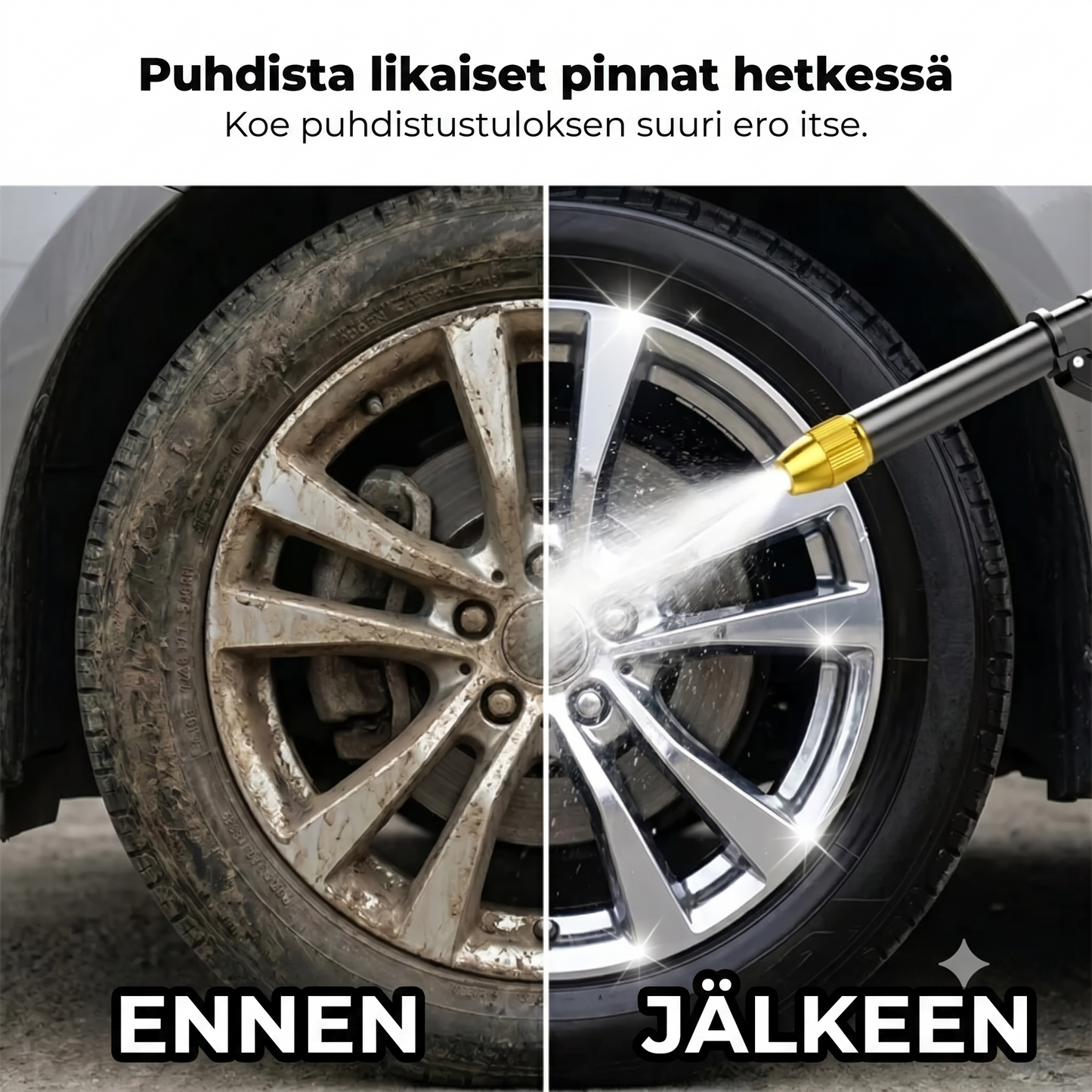 Puutarhaletkun ruiskupistooli