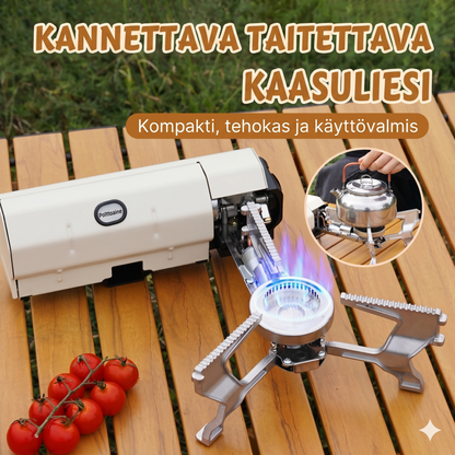Kannettava kokoontaitettava lämmitin