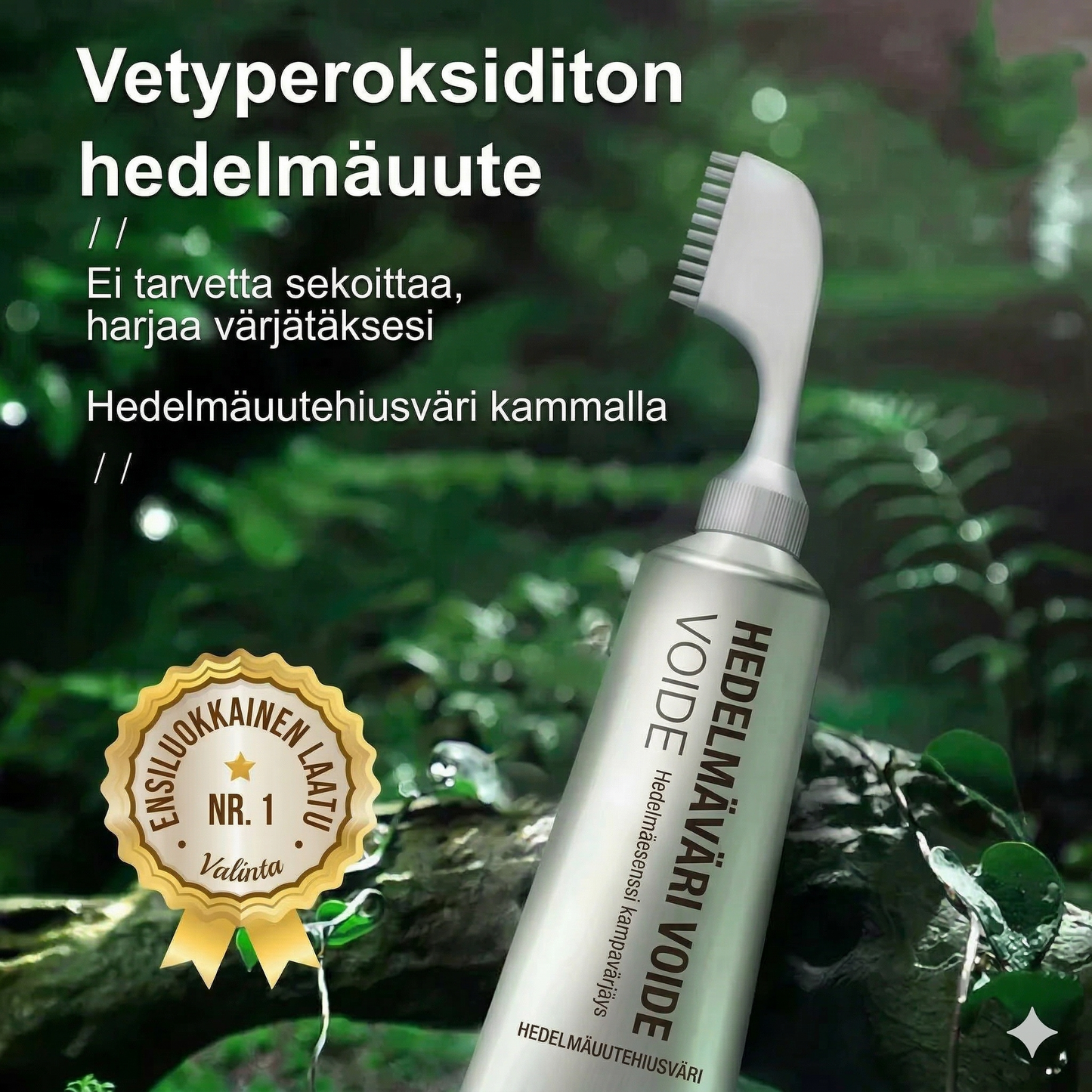 Fruit Essence -kampa hiusten värjäykseen