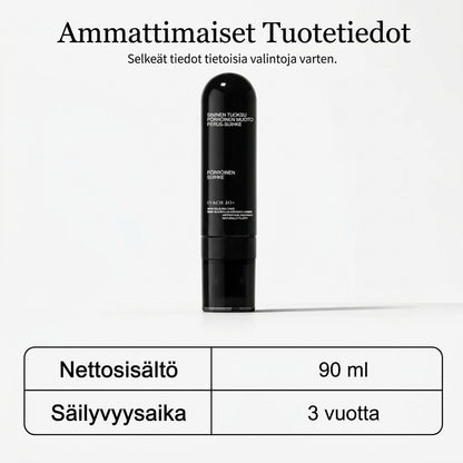 Tuuheuttava persikantuoksuinen hiussuihke hennoille hiuksille