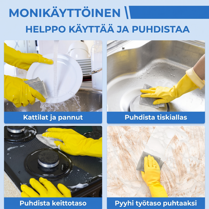 Sarja 10 uudelleenkäytettävää hiomaliinaa