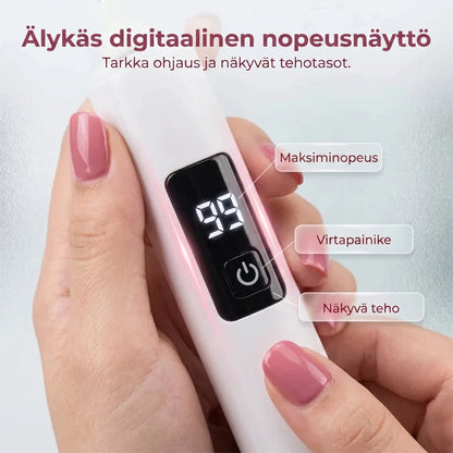 Sähköinen kynsipora digitaalisella nopeudensäädöllä