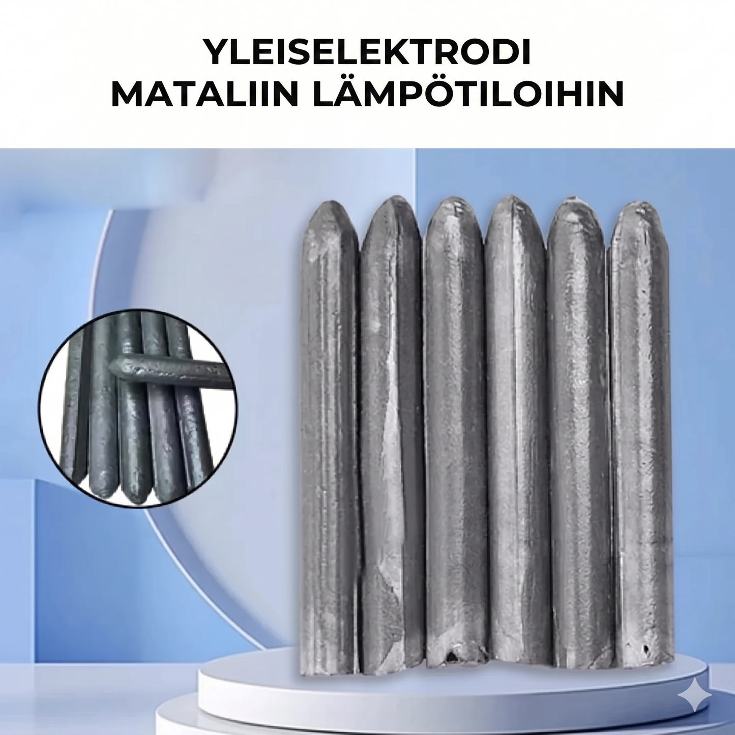 Universaalit matalalämpötila-hitsauspuikot – 6 kpl