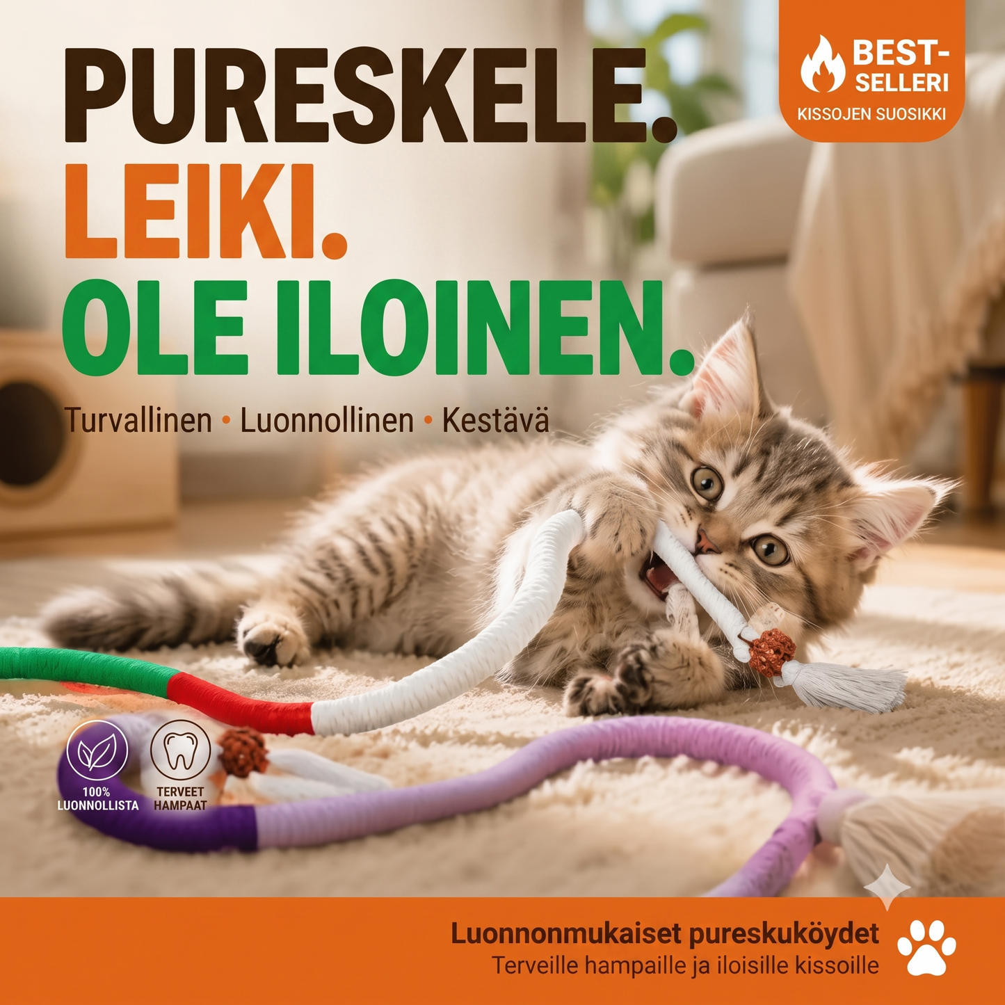 Kissan puruleikkikalu