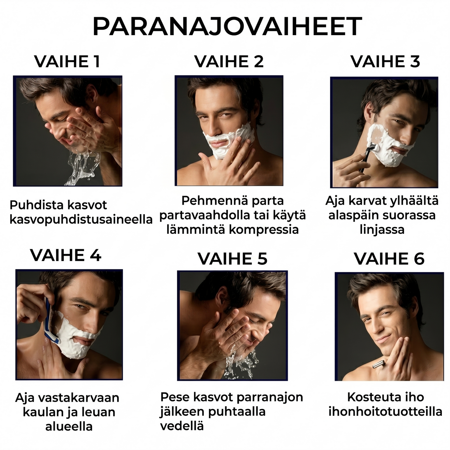 ProShave 6 – 6-teräiset partaterät 24/48 kappaleen pakkauksessa