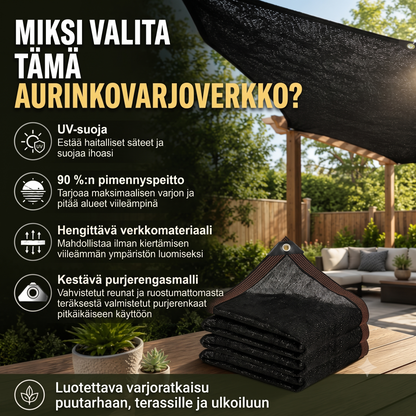 Aurinkosuojattu yksityisyysverkko