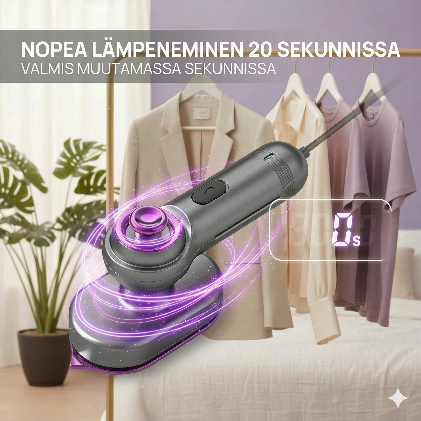 Kannettava vaatehöyrystin