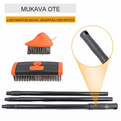 3-in-1 saumaharja terassille ja ajotielle
