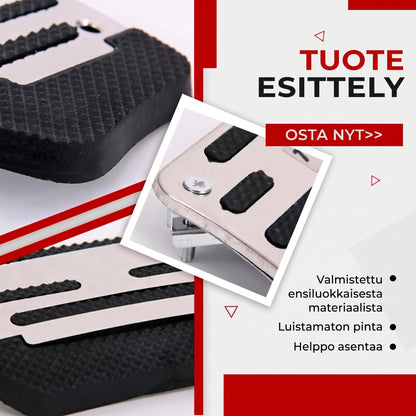 Liukumattomat jalkatuet autoon