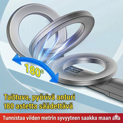 LED-vilkkuva hälytysmetallinpaljastin