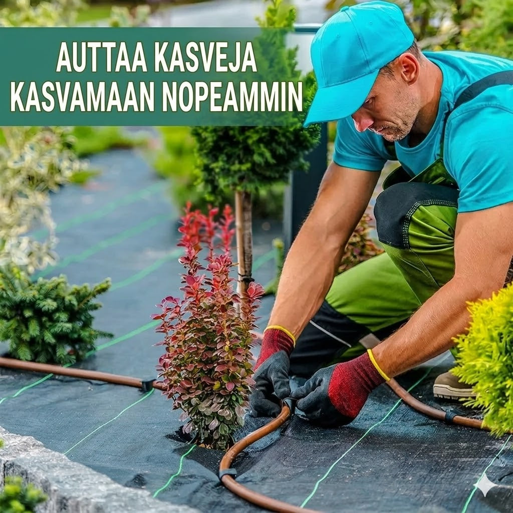 Biohajoava rikkaruohokangas