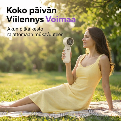 Kannettava käsituuletin digitaalisella LED-näytöllä