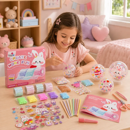 DIY Bubble Squishies askartelusetti 41 osaa