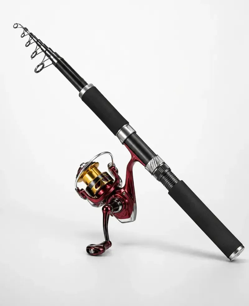 Carbon PocketRod teleskooppivapa hiilikuidusta 180 cm