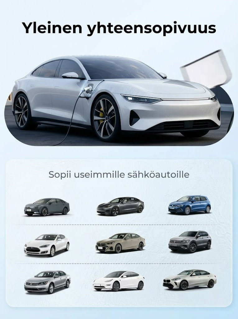 Vedenpitävä magneettinen latausportin suojus