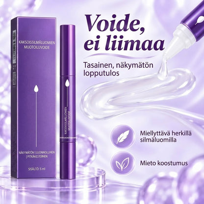 Näkymätön silmäluomivoidekynä luonnollisten kaksoisluomien muotoiluun