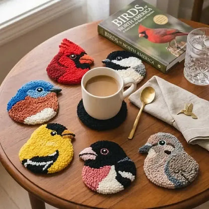 Luova DIY-kirjontasetti lasinalusille