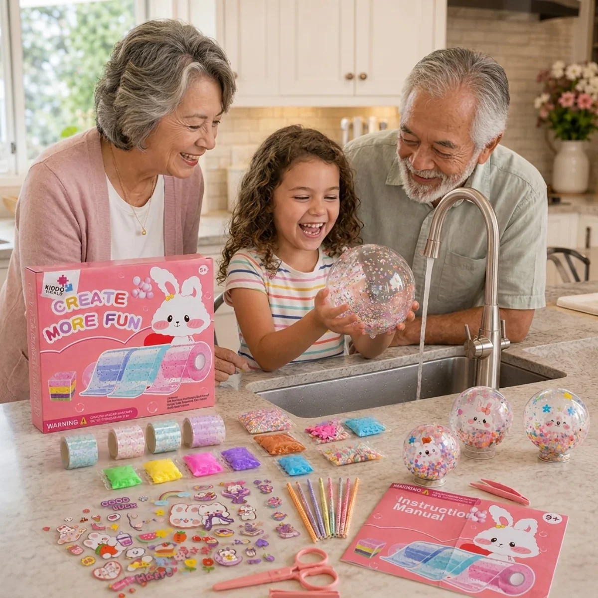 DIY Bubble Squishies askartelusetti 41 osaa