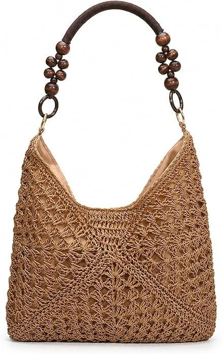 Boho Classic kudottu ostoskassi