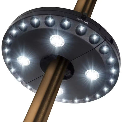 LUMINA-aurinkovarjon valo 28 LED-lampulla