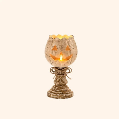 Halloween-kurpitsakynttilänjalka
