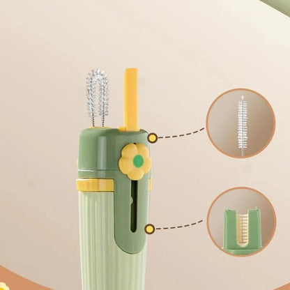 5-in-1-puhdistusharjasarja vesipulloille