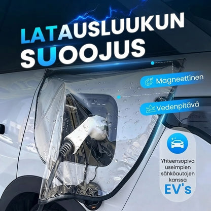 Vedenpitävä magneettinen latausportin suojus