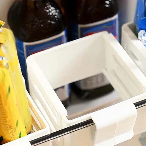 Säädettävä jääkaapin järjestäjä ja jakaja