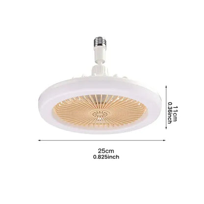 2-in-1 kattotuuletin LED-valolla ja kaukosäätimellä