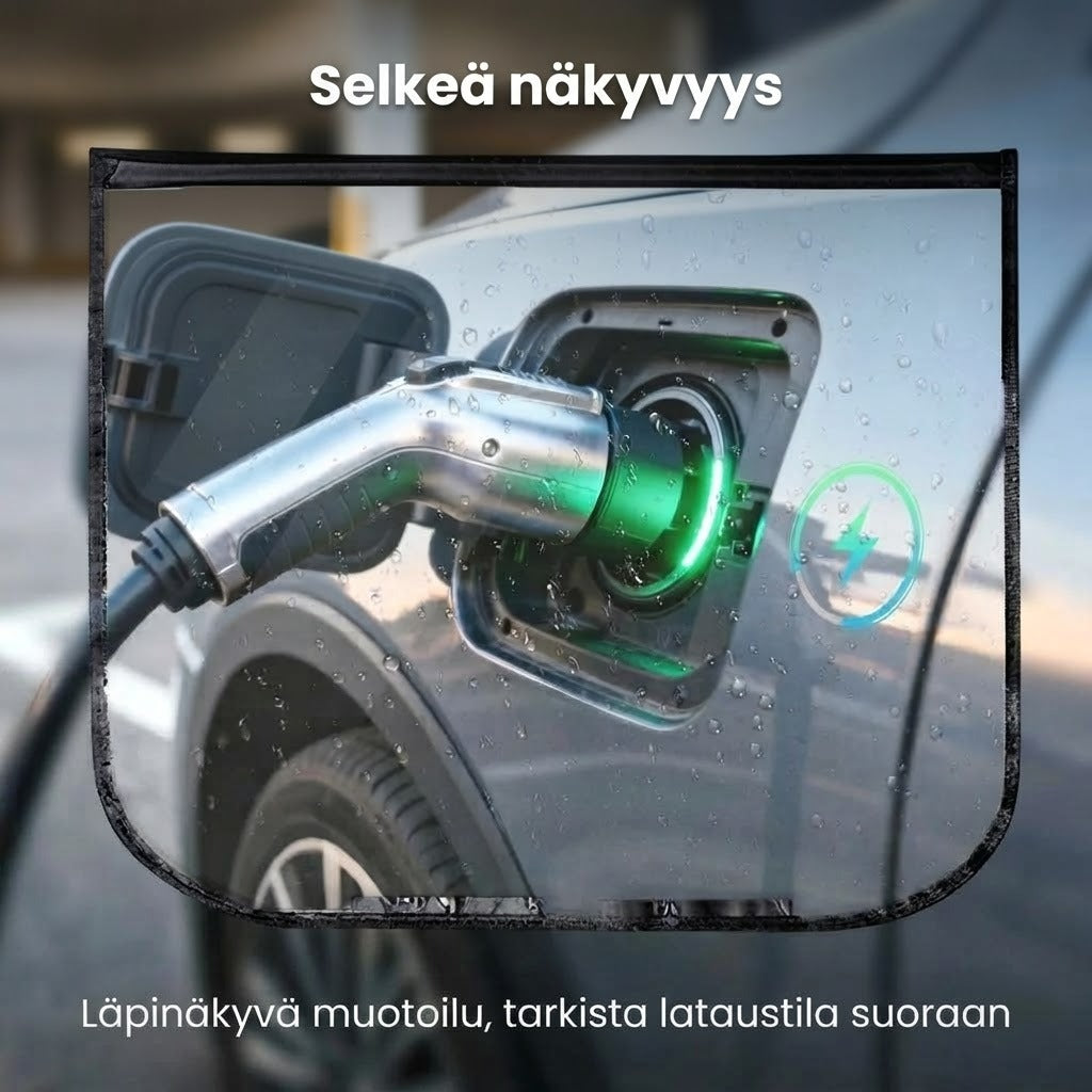 Vedenpitävä magneettinen latausportin suojus