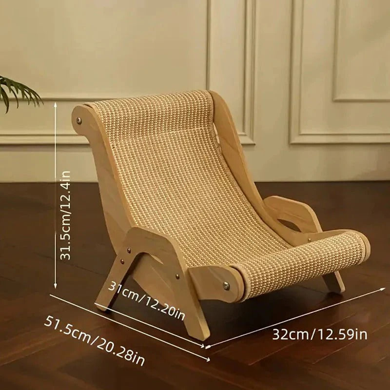 2-in-1 sisal-kissanraapimisalusta