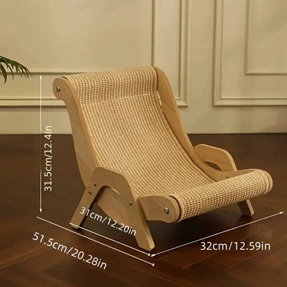 2-in-1 sisal-kissanraapimisalusta