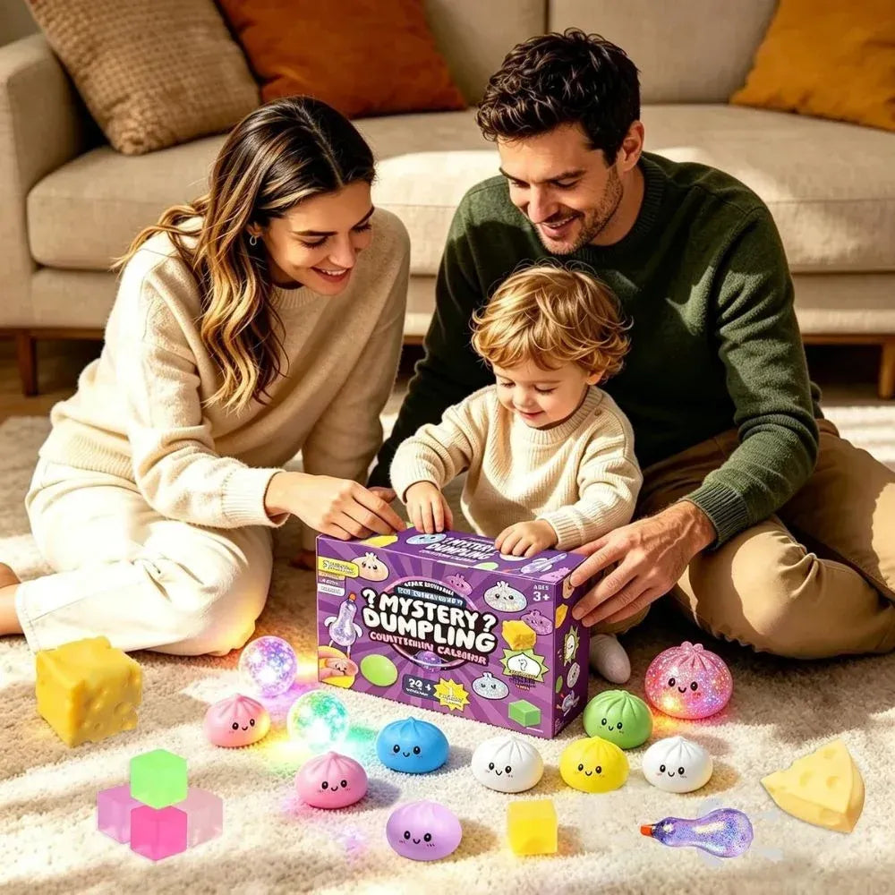 Squishiverse-yllätyskalenteri squishy-leluilla