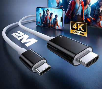 USB-C–HDMI-sovittinkaapeli