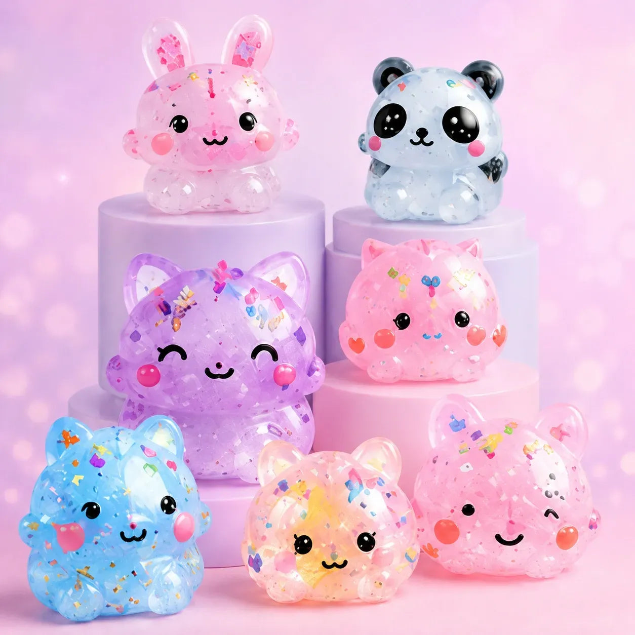 Nano Squishy DIY askartelusetti omien squishy-lelujen tekemiseen