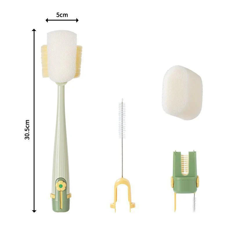 5-in-1-puhdistusharjasarja vesipulloille