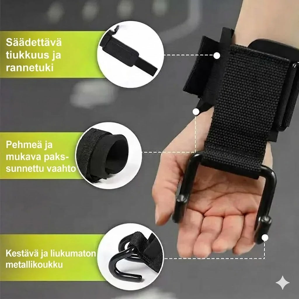 Rannetuen koukkutraineri (1 pari)