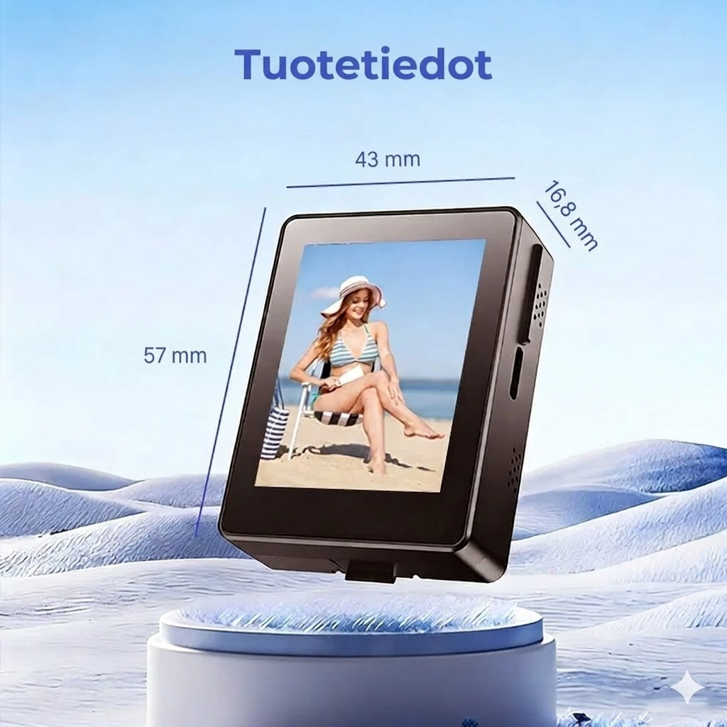 Kannettava langaton selfie-näyttö takakameralle