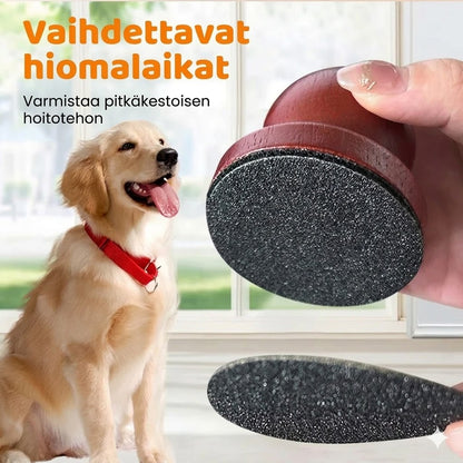 Puinen kynsiviila lemmikeille vaihdettavilla viilaustyynyillä