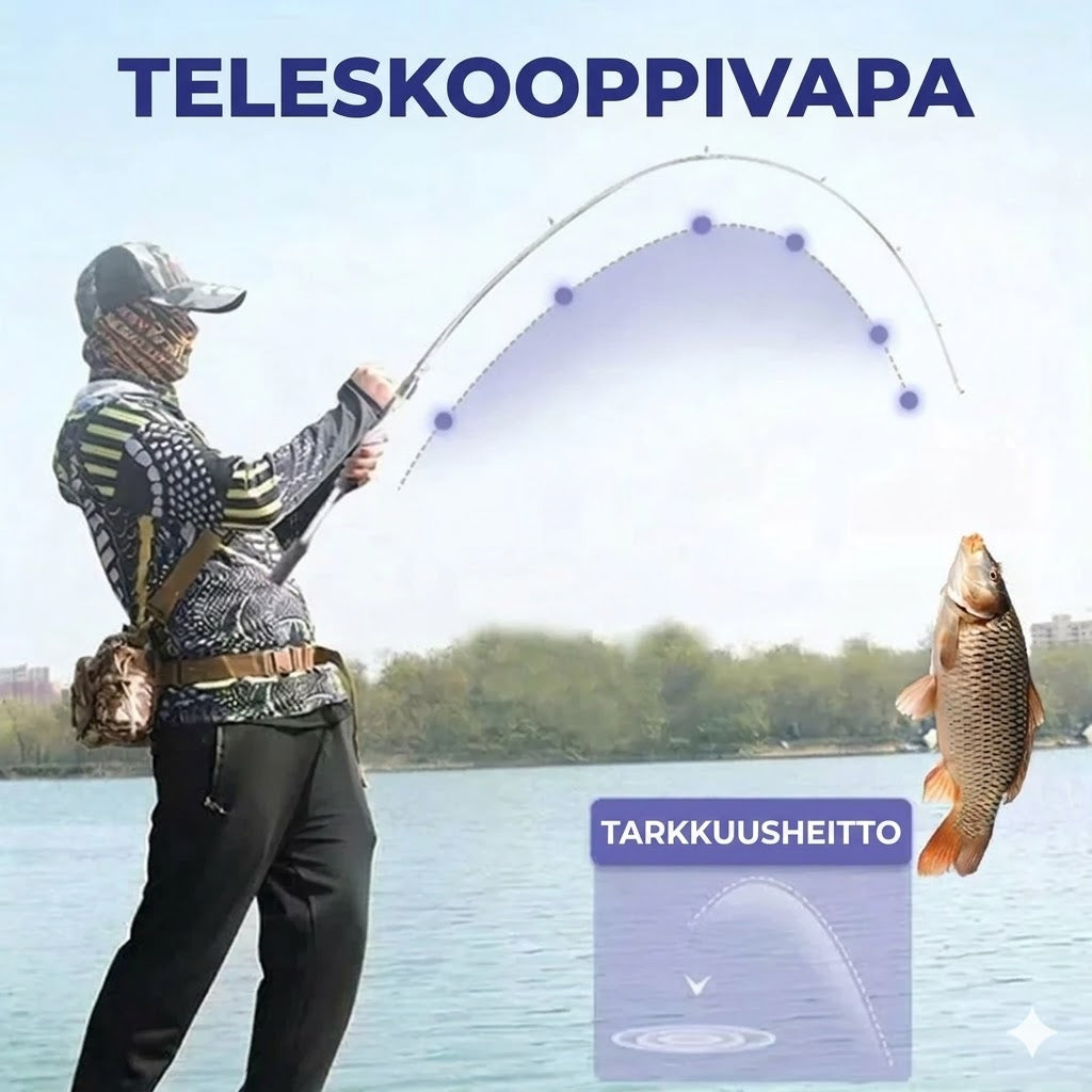 Kannettava teleskooppivapa